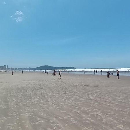 Apto Com Sacada Gourmet Vista Mar Praia Grande  Buitenkant foto