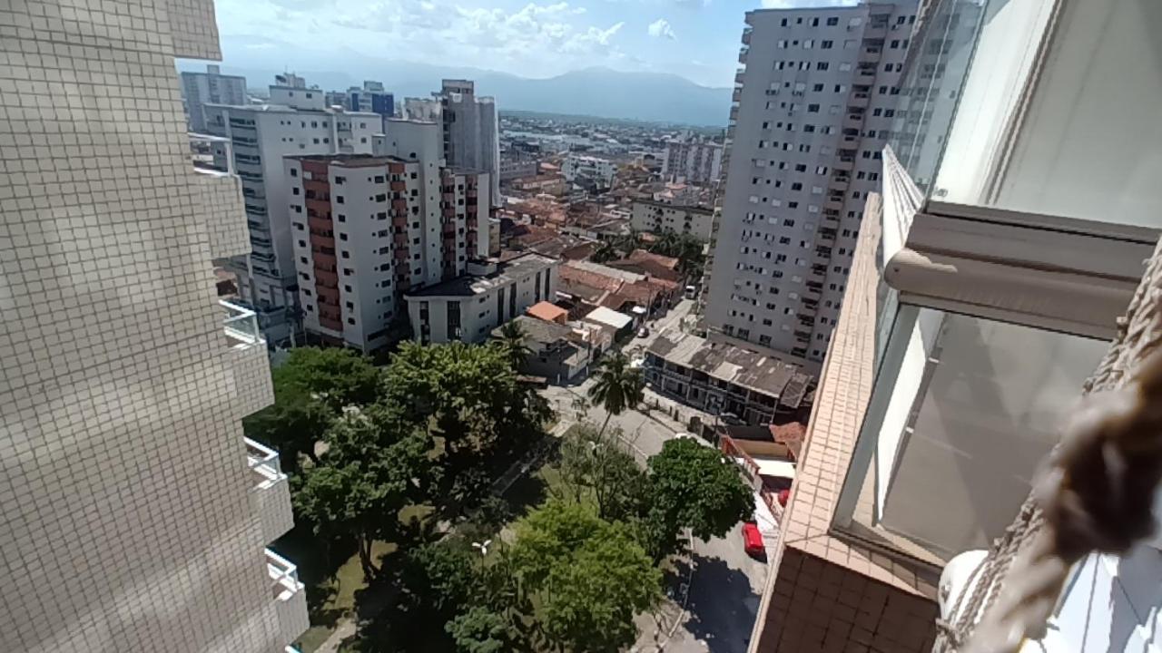 Apto Com Sacada Gourmet Vista Mar Praia Grande  Buitenkant foto